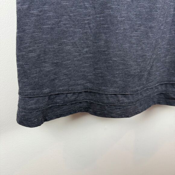 Horny Toad Mini Dress Women's Medium Gray Space-Dye Organic Cotton Blend Basic - Picture 7 of 9